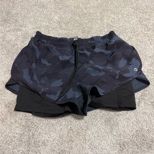 RBX Dark Patterned Active Shorts